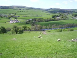 View across Nidderdale from Pateley Bridge