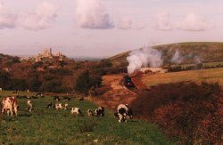 Steam Railway near Corfe Castle