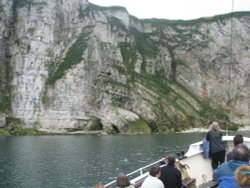 A fault in the earths crust at Flamborough