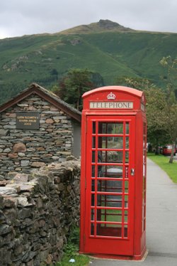 Phone box in Grasmere
