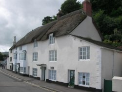 Minehead quayside cottages.
