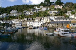 The harbour from the sea wall.