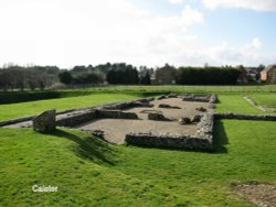 Caister - The remains of the old Roman Camp