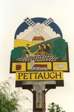 Village sign
