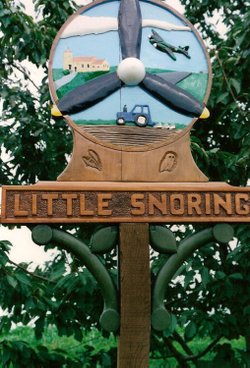 Village sign, could not resist uploading this one.