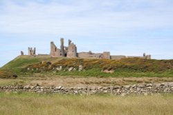 Dunstanburgh Castle from Craster, Northumberland 10/ 06/ 2009