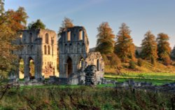 Roche Abbey in October