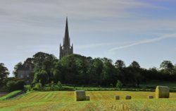 Harvest time in Laughton