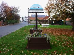 Village sign