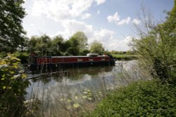 Houseboat on the River Nene