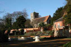 Caversham Court Gardens and St. Peter's Church