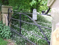 Riverside entrance to Ilam Park