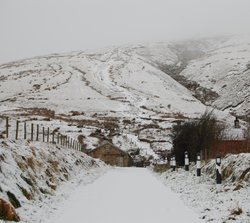 Snowy Parlick Hill