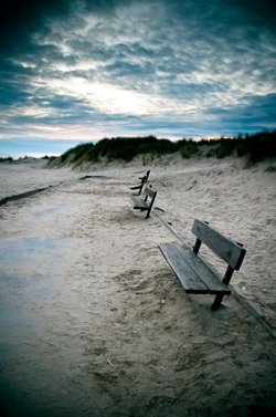 Entrance to the beach