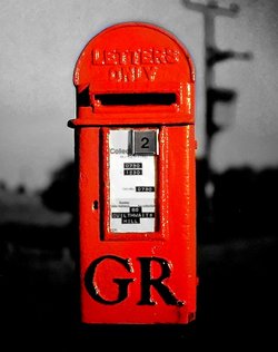 Postbox in Whiston, South Yorks