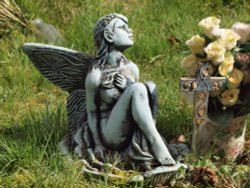 Angel on a grave