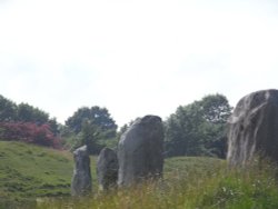 Avebury stones.