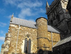 Wimborne Minster tower