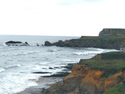The surfers' cove at Bude