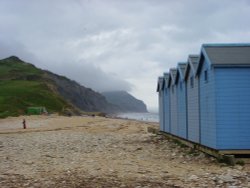 Beach huts