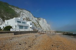 St Margarets Cliffe and House, Kent - July 2010 by David Thomas