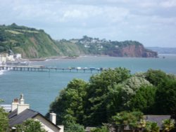 View of Teignmouth from Shaldon.