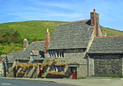 Corfe Castle in Dorset