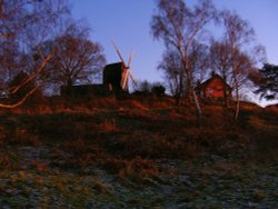 Sundown on New Years Day