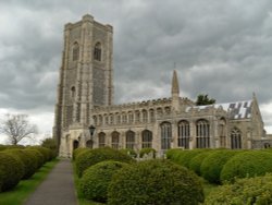 The Church of Sts Peter and Paul in Lavenham