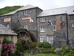 An old mill in Boscastle