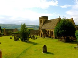 Snowshill village church.