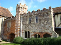 Details of medieval St Cross Hospital