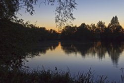Peaceful Reflection at Barnwell Country Park, Oundle, Northamptonshire