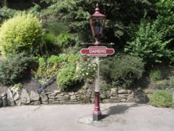 Damems station, a part of Keighley