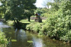River through Cartmel