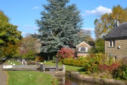 The Locks at Marple Bridge