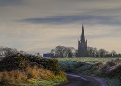 Frosty morning in Laughton en le  Morthen