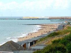 The beach at Walton On The Naze