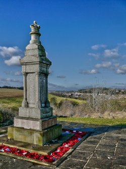 War Memorial, Top of Maltby crags.