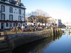The Three Crowns Pub at Plymouth.