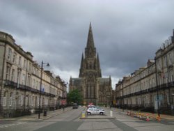 St Mary's Cathedral from Melville Street