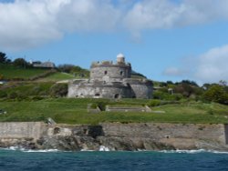St Mawes Castle - the sea view.