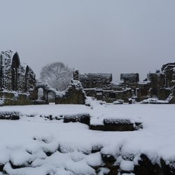 Monk BrettonPpriory in winter