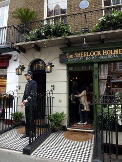 Home of Sherlock Holmes, 221b Baker Street, London