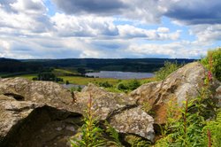 Kielder Water fron Elk Pincic Site