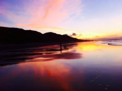 Saltburn by the Sea, Saltburn Beach Sunset by LEWY