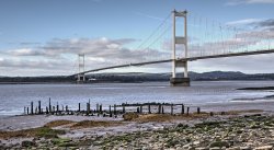 Severn Bridge at Aust