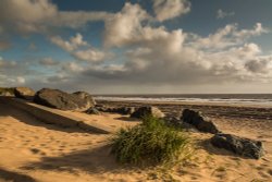 Beach at Huttoft Car Terrace,Sutton on Sea