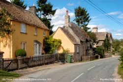 Cottages, The Street, Little Badminton, Gloucestershire 2011