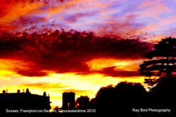Sunset, Frampton-on-Severn, Gloucestershire 2010
